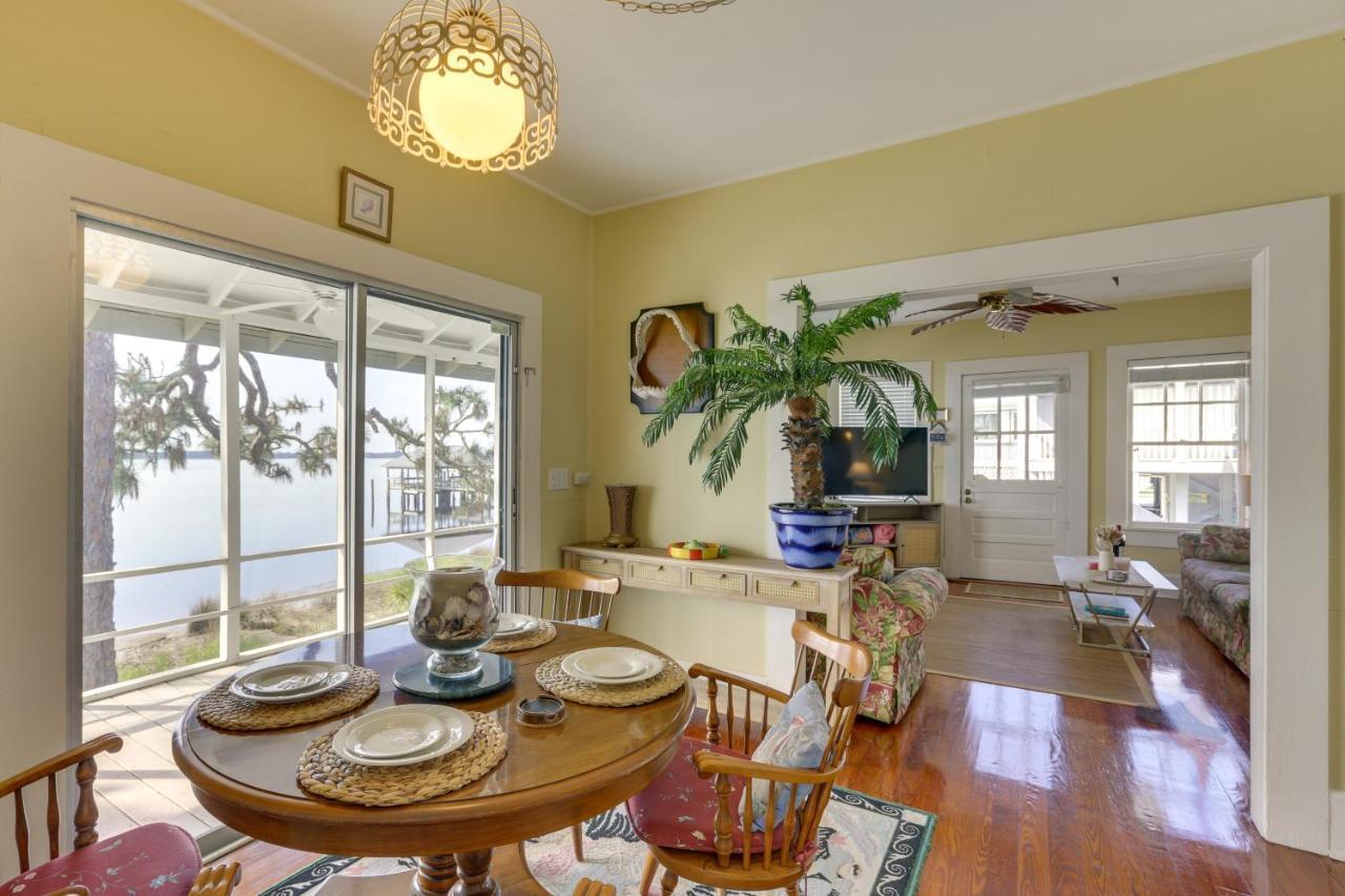 Waterfront Ochlockonee Bay Cottage With Views! Panacea 외부 사진