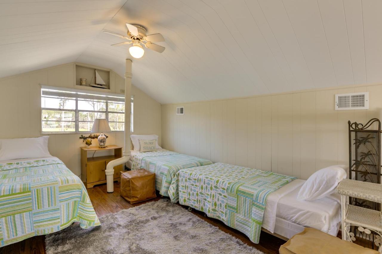 Waterfront Ochlockonee Bay Cottage With Views! Panacea 외부 사진