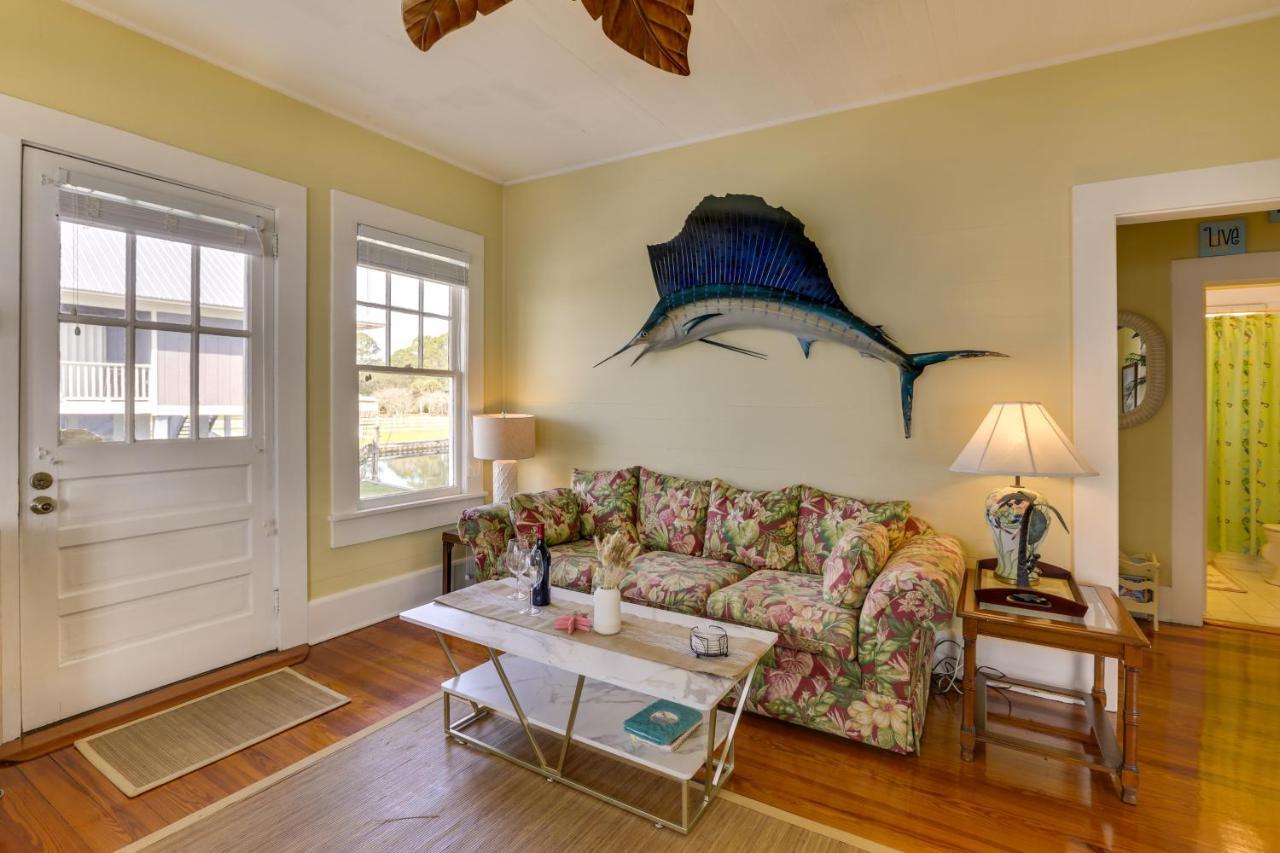 Waterfront Ochlockonee Bay Cottage With Views! Panacea 외부 사진