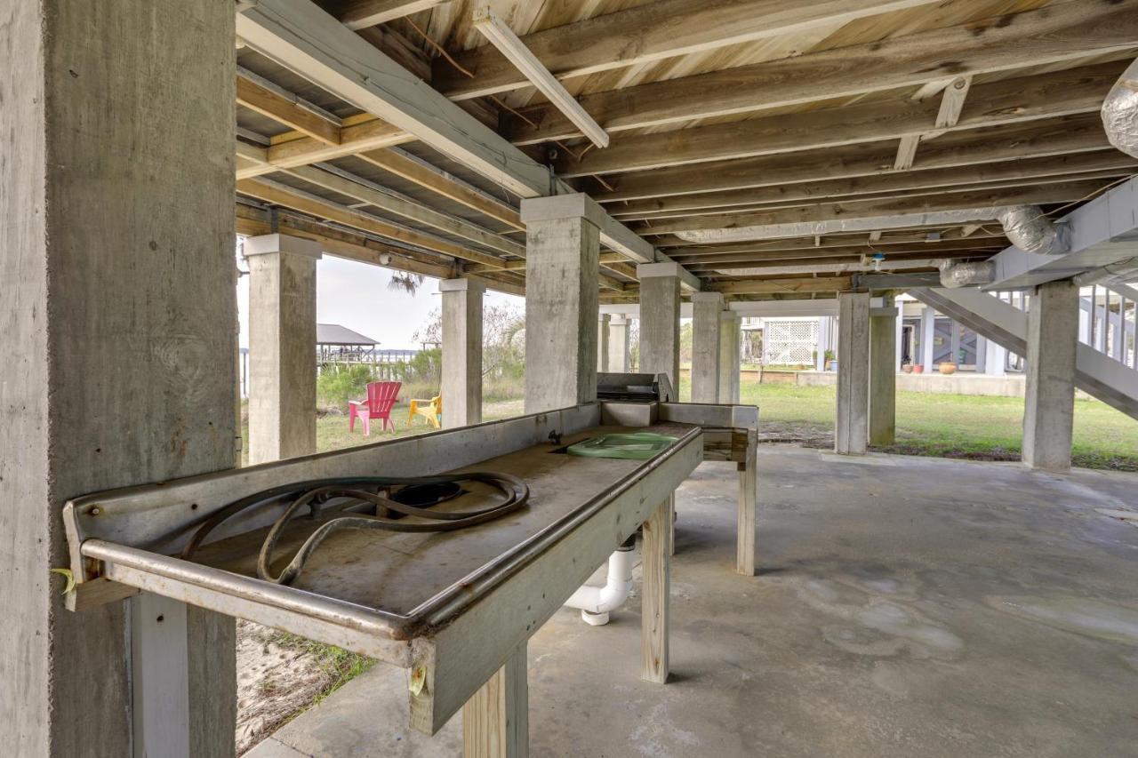 Waterfront Ochlockonee Bay Cottage With Views! Panacea 외부 사진