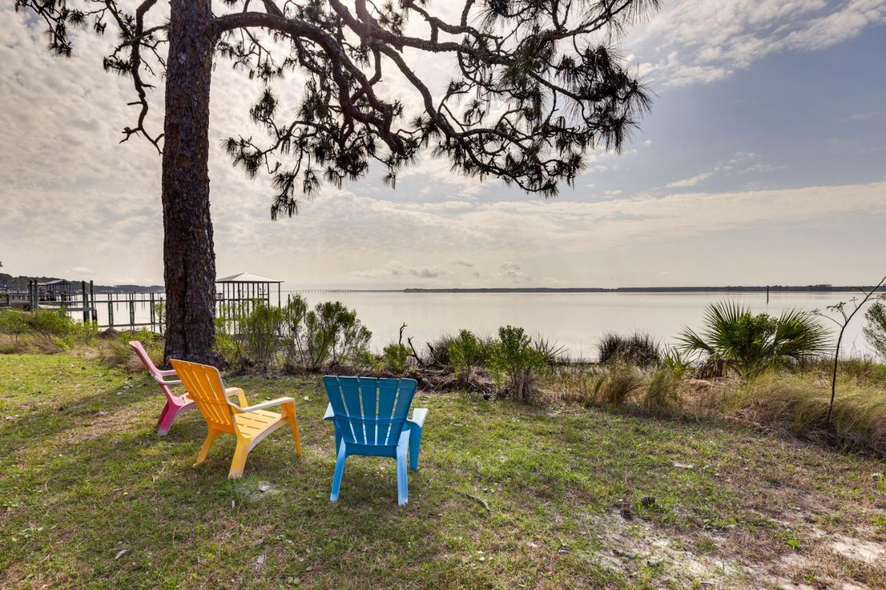 Waterfront Ochlockonee Bay Cottage With Views! Panacea 외부 사진