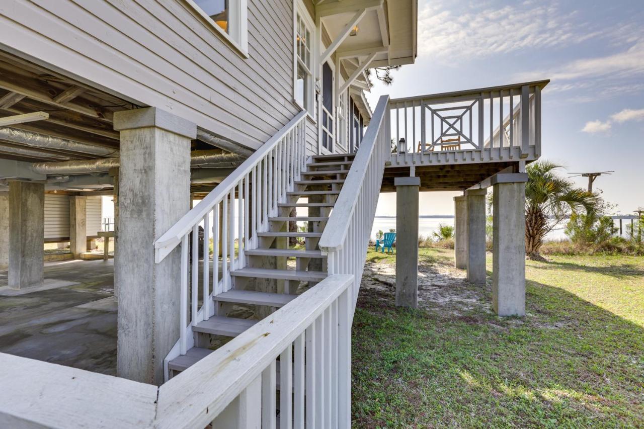 Waterfront Ochlockonee Bay Cottage With Views! Panacea 외부 사진